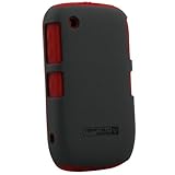 Naztech Vertex Protective Cover - BlackBerry Curve 8520 / 8530 - Red