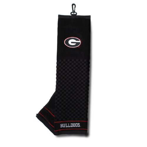 NCAA Georgia Embroidered Team Golf Towel