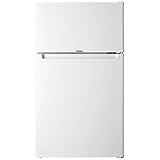 ハイアール 85L 2ドア冷蔵庫（直冷式）ホワイト【右開き】Haier JR-N85A-W