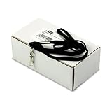 Name Badge Lanyard, 36 Hook Style, Black AVT75424