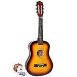 Music Alley 1/2 Size Junior Guitar Includes CD And Tutor Book – Sunburst