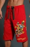 Ed Hardy Death or Glory Knit Jersey Shorts (EH8028JJ)