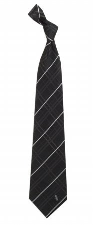 Chicago White Sox Oxford Stripe Woven Silk Necktie