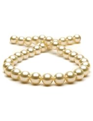Golden South Sea Pearl Necklace -11-13mm AAA