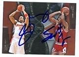 Scott May & Sean May autographed Basketball Card (Charlotte Bobcats & Chicago Bulls)