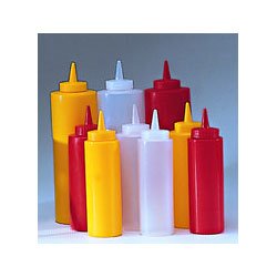 Squeeze Out Dispensers 12 Per Case (PBD-12CL) Category: Plastic Squeeze Bottles and Lids