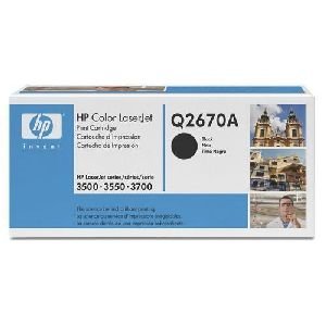 HP Q2670A Tonerpatrone schwarz für Laserdrucker 3500/3550/3700