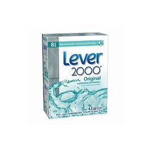 Lever 2000 w Vaseline Intensive Care Original - Perfectly  Fresh w nutrients & minerals 4.5 ozs. ( 8 bars)