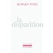 La Disparition (French Language Edition)
