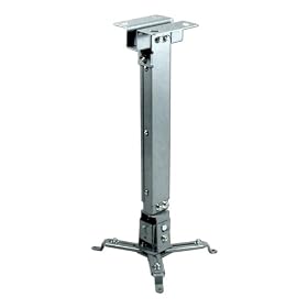 Brateck Projector Ceiling Mount for Upto 20Kg - Silver