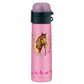 aldi Thermos isoBottle cavallo, 0,5 L, colore: Rosa