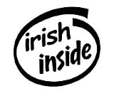 Irish Inside Vinyl Graphic Sticker Decal