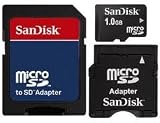 SanDisk Micro SD mobile mermory kit 1GB