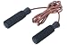 Sporting Goods : Leather Jump Rope with Foam Handle for Exercise Workout Fitness