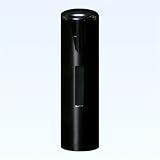ご印鑑 銀行印 黒水牛(高級芯持・アタリ付き) 16.5mm ファンシーケース付 上彫職人彫り