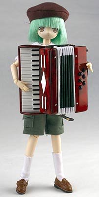 Cover image : ミニチュア楽器　アコーディオン　8cm　赤 LAC-2RD