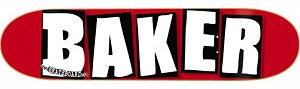 スケートボード BAKER TEAM　Brand Logo White
