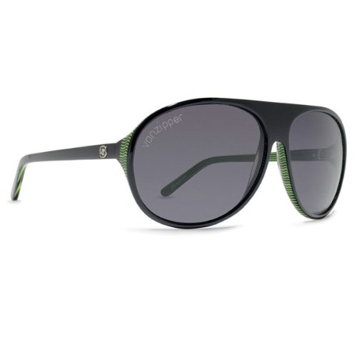Sonnenbrille Von Zipper Rockford black lime stripes grey ambush green
