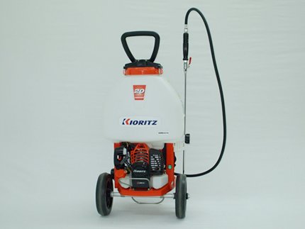 【共立】 【噴霧器】 【動噴】 キャリー式としても使える背負式動力噴霧機SHRE201C 【20Lタンク】 【iスタート】 【背負い・キャリータイプ】