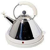 Alessi Electric Kettle, Ivory White