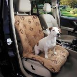 Cruising Companion US6928 11 CR PawPrint SingleSeat CarSeat Cvr Tan