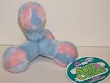 Vo-Toys Super Soft Pink and Blue Jack 6in Dog Toy