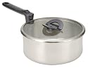 Tefal Compact Stainless Steel Saucepan with Lid, 22 cm