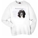 Newfoundland LANDSEER Human Trainer Adult Sweatshirt