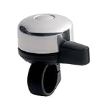 Mirrycle Incredibell Clever Lever Bicycle Bell (Silver)