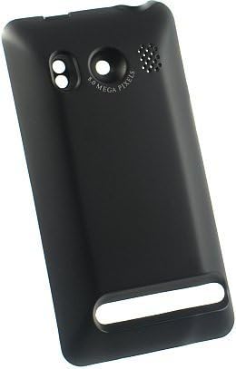 NEW BLACK BACK DOOR COVER FOR SPRINT HTC EVO 4G (MADE FOR EXTENDED BATTERY)