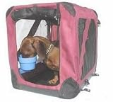 TopDawg Pet Supply Soft Sided Crate Crock 10oz Blue