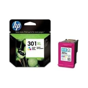 HP -  301XL - Cartouche d'encre d'origine - couleur (cyan, magenta, jaune) - 330 pages