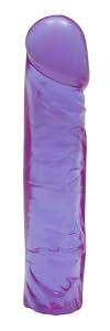 Doc Johnson Classic 8-Inch Crystal Jellie, Purple