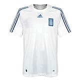 アディダス ギリシャ ホーム ユニフォーム ホワイト×サテライト