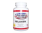 American Natural Relaxen 60 caps Anti-Stress Depression Anxiety Sleep Aid