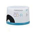 Memorex 32024751 700MB/80-Minute 48x CD-R Media (Black, 50-Pack Spindle)