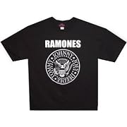 RAMONES - Presidential Seal - Black / White T-shirt
