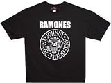 RAMONES - Presidential Seal - Black / White T-shirt