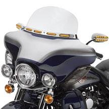 H-D Illuminated LED Windshield Molding Kit 90212-01