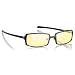 Gunnar Optiks Anime Full Rim Color Enhanced Computer Glasses with Amber Lens Tint (ANI-00101)
