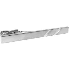 Grom Krawattenklammer / Krawattennadel 9936 "Made in Germany - Pforzheim" inkl. hochwertigem Geschenketui