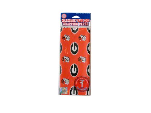 NCAA Georgia Bulldogs Wrapping Paper