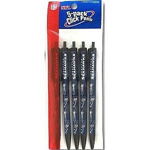 Seattle Seahawks NFL 5 Pack Pen Set