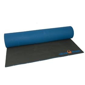 Natural Fitness Divine Natural Rubber Yoga Mat (24-Inch x 75-Inch x 5/16-Inch)