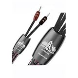 AudioQuest Flat Rock Series Rockefeller 10' (Single) 10' black/gray prepared speaker cable with 72-volt DBS