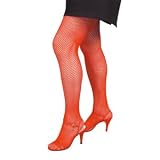 Fishnet Tights- Red