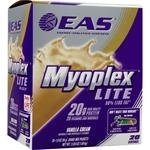 EAS Myoplex Lite Meal Replacement Powder, Vanilla Cream, 1.9-Ounce Packets in 20-Count Box