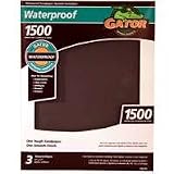 Ali Industries 4470 Mirror Waterproof Sandpaper 1500 Grit