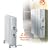 De'Longhi Stretto TRSW0715 Wall Mountable Oil Filled Radiator, 1.5kW