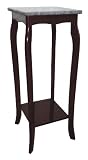 ORE International JW 118M Phone Table with Marble Top, Cherry 31BexTk6GbL. SL160 ORE International JW 118M Phone Table with Marble Top, Cherry